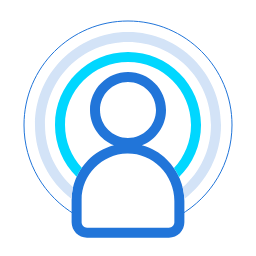 touch person illustration 