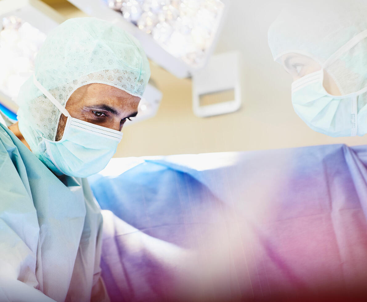 Surgeons in an OR